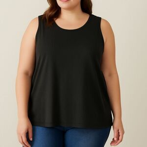 Eileen Fisher Black Tank Top